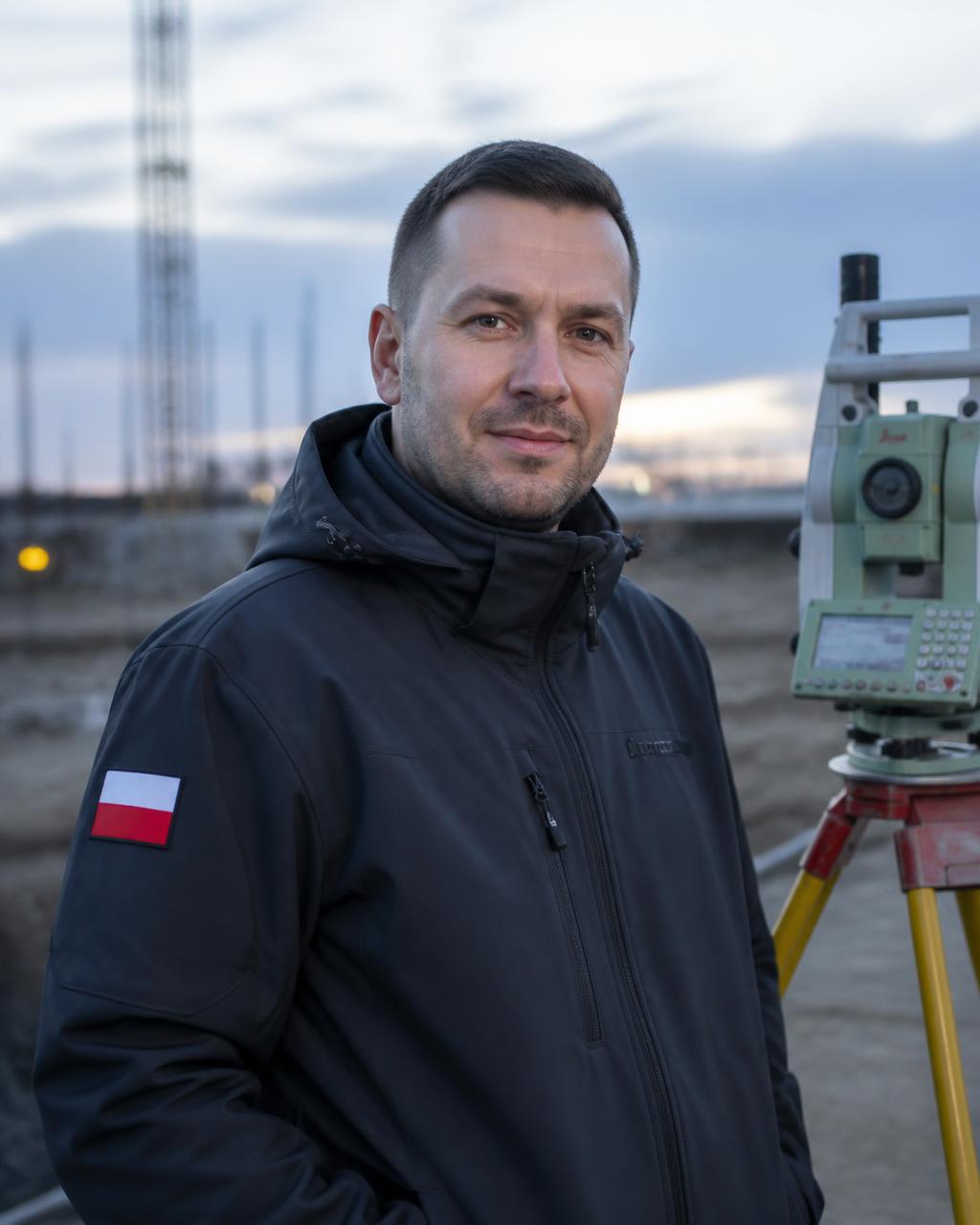 Łukasz Kasprzycki — geodeta, właściciel biura Geo-Max